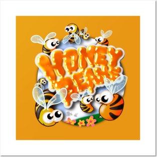 Honey Bees no Honey Beans Posters and Art